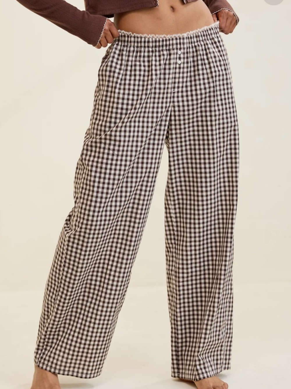 Aerie Off-Duty Poplin Trouser PJ